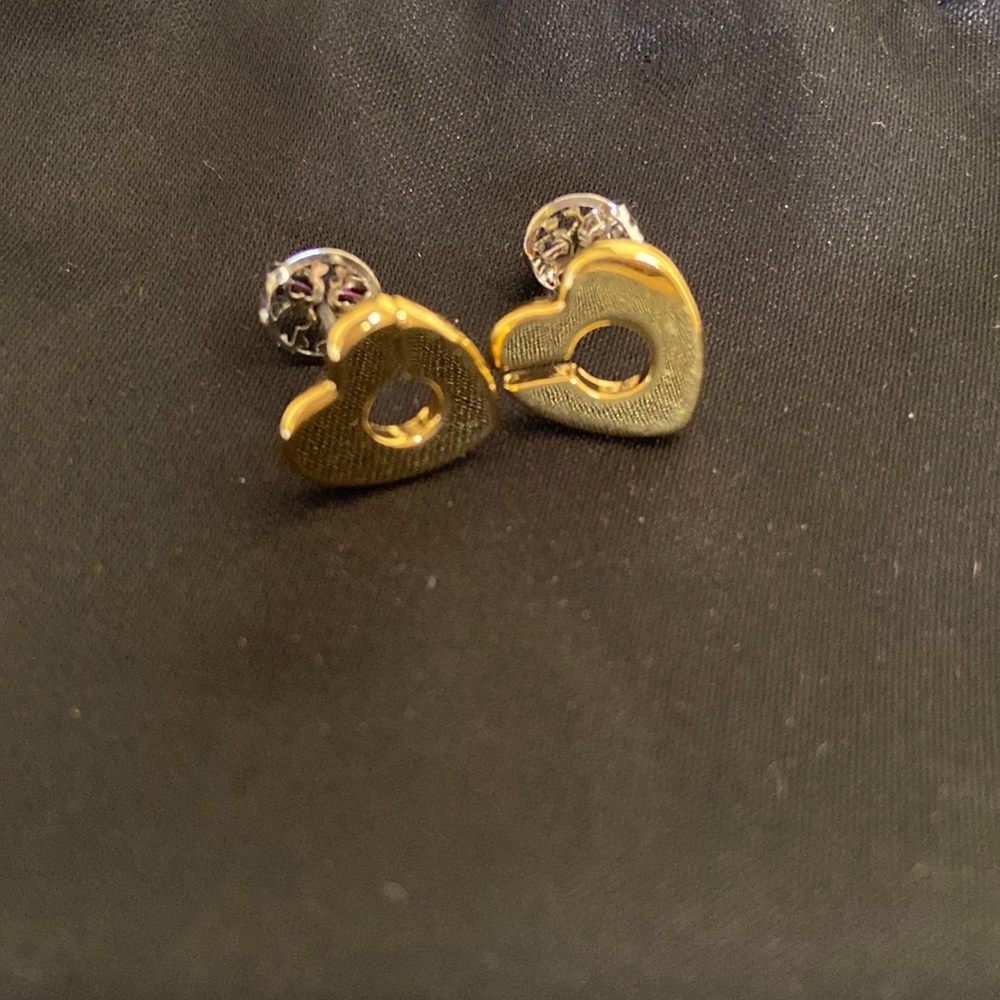 Tory Burch Heart Shaped Studs